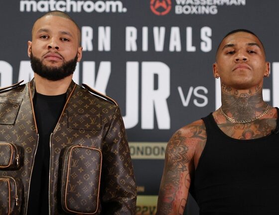 Eubank Jr and Benn will finally settle their grudge Photo Credit: Mark Robinson Matchroom Boxing