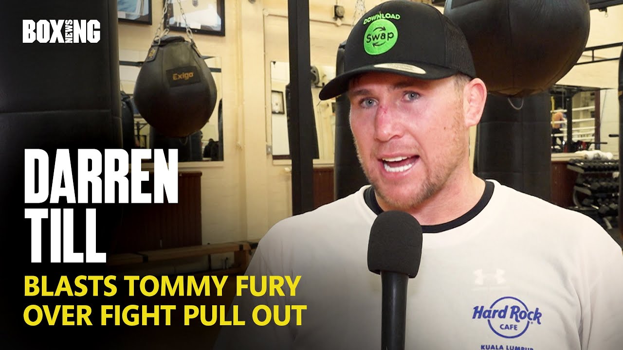 Darren Till Blasts Tommy & John Fury Over Fight Pull Out