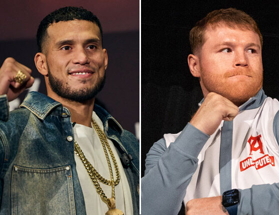 Fans are desperate for Canelo and Benavidez to lock horns Photo Credit: Ryan Hafey/Premier Boxing Champions