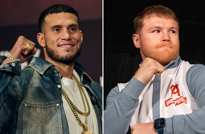 Fans are desperate for Canelo and Benavidez to lock horns Photo Credit: Ryan Hafey/Premier Boxing Champions