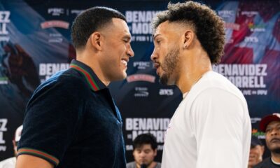 Benavidez puts his WBC interim light heavyweight title on the line against Morrell Photo Credit: Ryan Hafey/Premier Boxing Champions