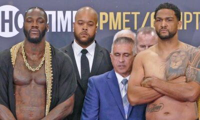 Deontay Wilder vs. Dominic Breazeale FULL WEIGH IN & FINAL FACE OFF | Showtime Boxing