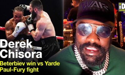 Derek Chisora Reacts To Artur Beterbiev TKO Win vs Yarde & Paul-Fury