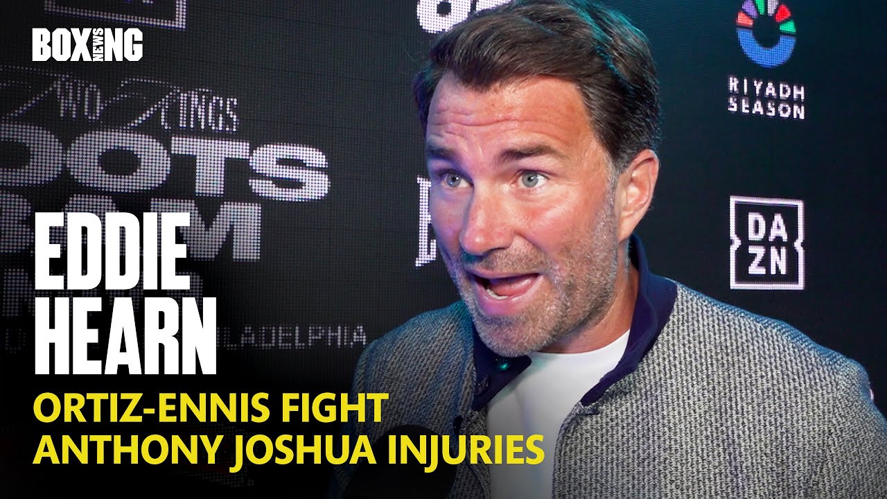 Eddie Hearn On Anthony Joshua Injuries, Ortiz-Ennis & Cordina