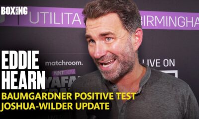 Eddie Hearn Reacts To Alycia Baumgardner Positive Test