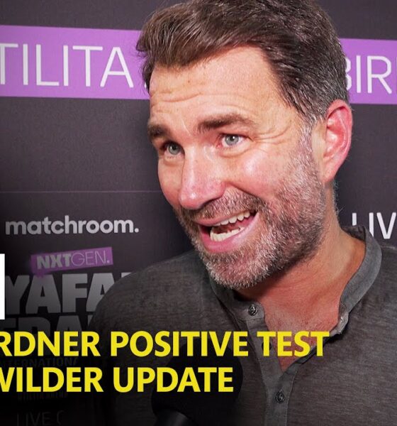 Eddie Hearn Reacts To Alycia Baumgardner Positive Test