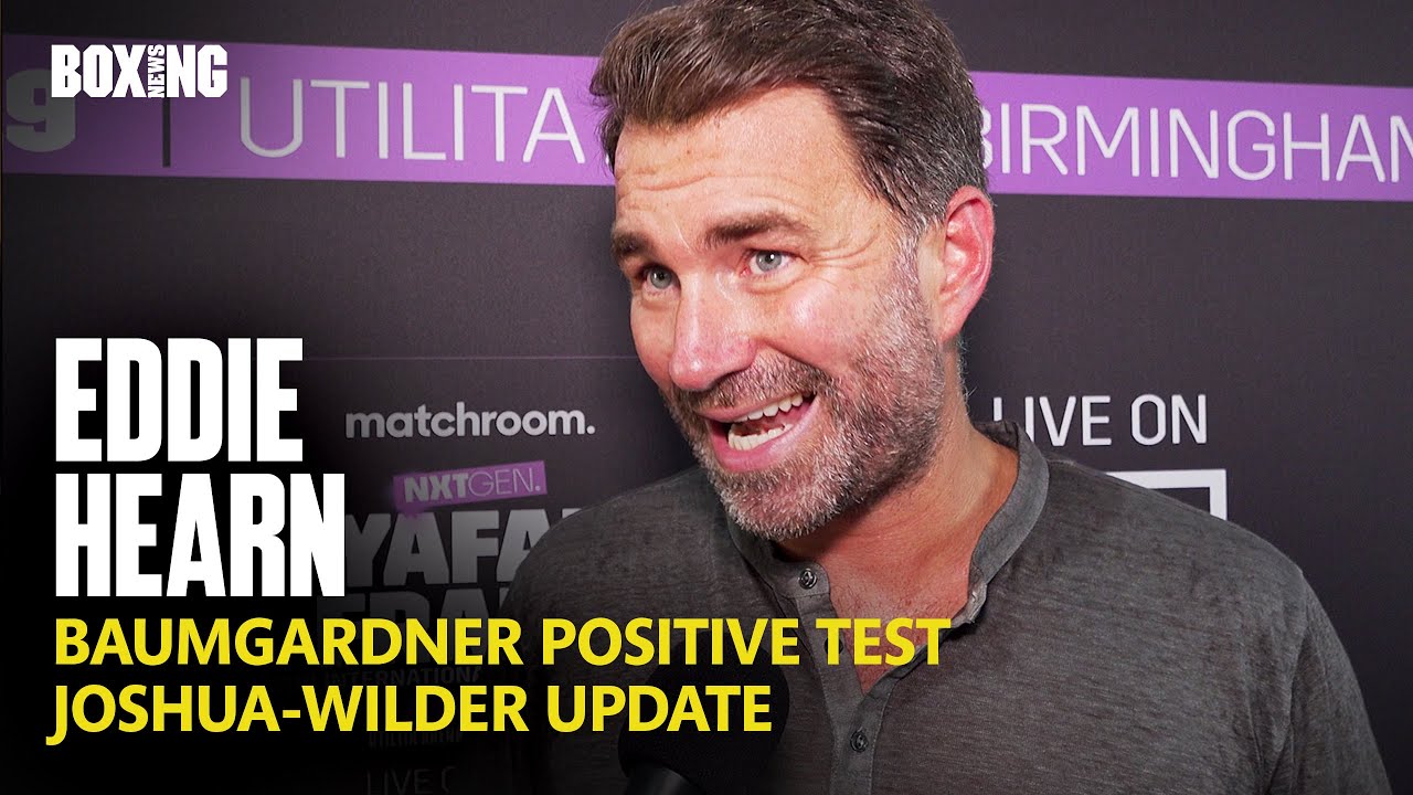 Eddie Hearn Reacts To Alycia Baumgardner Positive Test