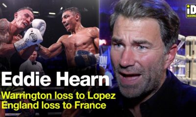 Eddie Hearn Reacts To Josh Warrington Shock Loss To Luis Alberto Lopez