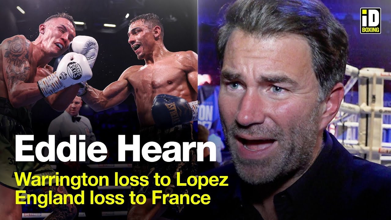 Eddie Hearn Reacts To Josh Warrington Shock Loss To Luis Alberto Lopez