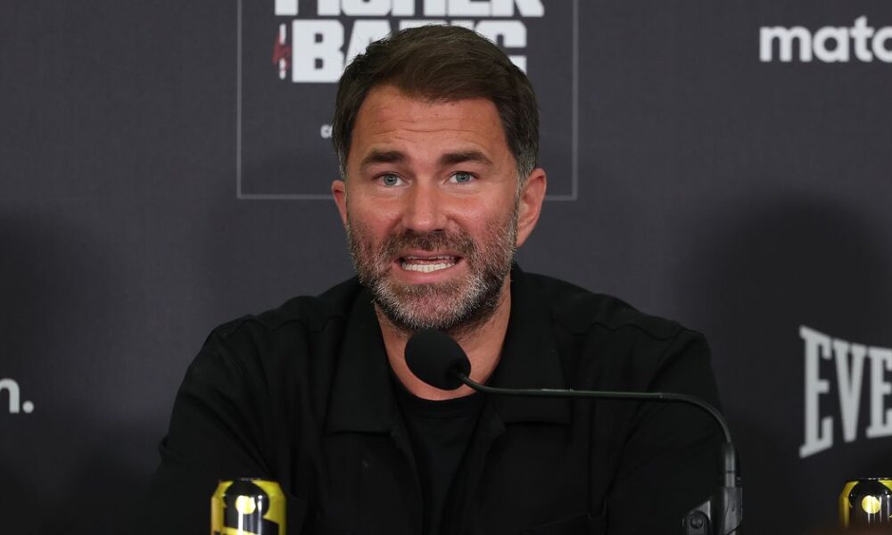 Eddie Hearn talks about the rift between Turki Alalshikh and Canelo Alvarez