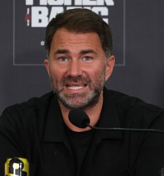 Eddie Hearn talks about the rift between Turki Alalshikh and Canelo Alvarez