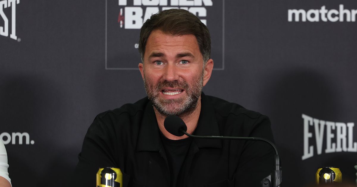 Eddie Hearn talks about the rift between Turki Alalshikh and Canelo Alvarez