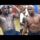 FLOYD MAYWEATHER RIPPED AND FLEXIN' SIX PACK AT 40; IN SHAPE AND READY FOR CONOR MCGREGOR