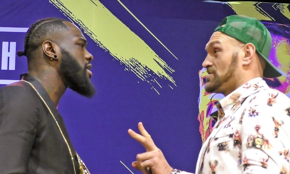 IT'S ON!!  Deontay Wilder vs. Tyson Fury FACE TO FACE in Los Angeles | Heavyweight Boxing