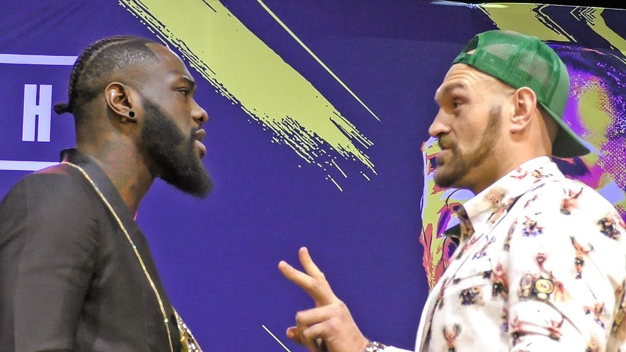 IT'S ON!!  Deontay Wilder vs. Tyson Fury FACE TO FACE in Los Angeles | Heavyweight Boxing