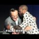 JUAN MANUEL MARQUEZ JABS PACQUIAO & HUGS MAYWEATHER; REUNITE & SHARE A LAUGH AT HALL OF FAME BANQUET