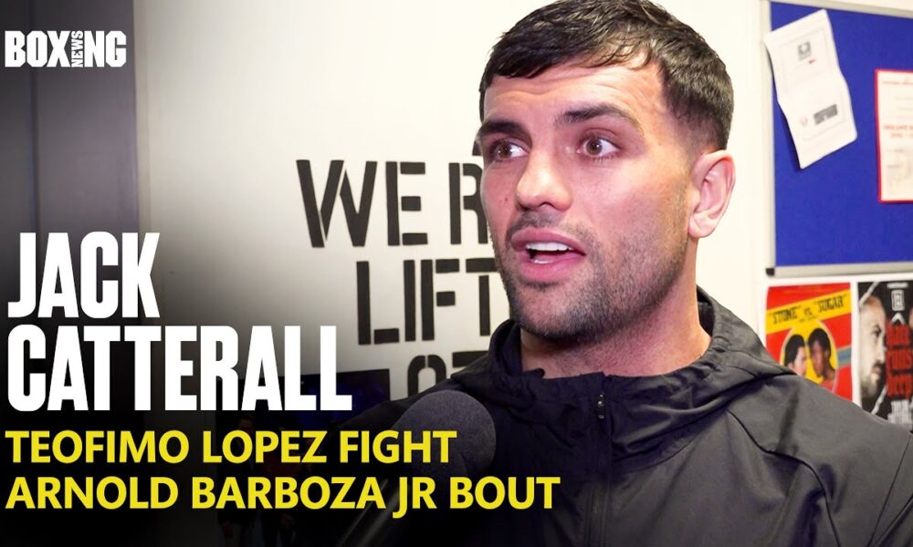 Jack Catterall On Future Teofimo Lopez Fight