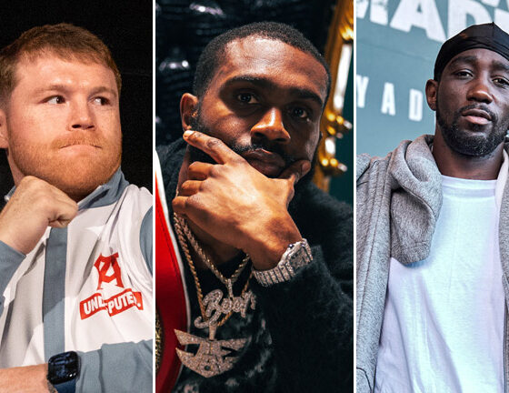 Canelo and Crawford are closing in on a deal for a September showdown in Las Vegas Photo Credit: Amanda Westcott/Mark Robinson/Matchroom