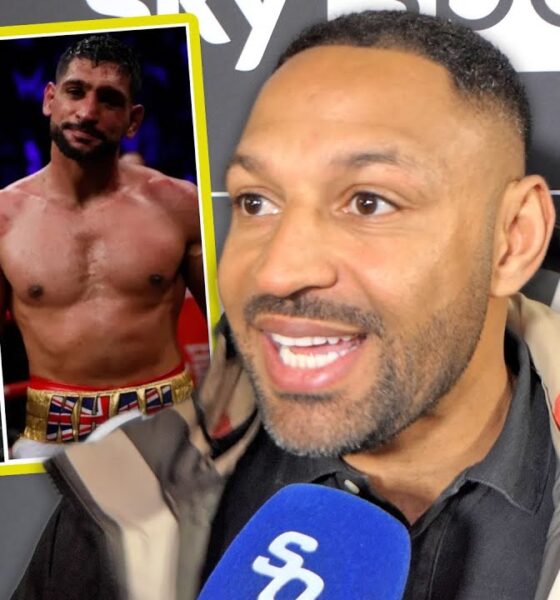 KELL BROOK BACKS AMIR KHAN over KSI! 'Gives him no problems' PRAISES Oleksandr Usyk