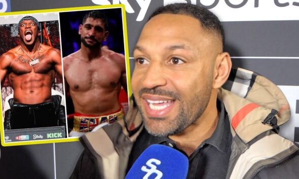 KELL BROOK BACKS AMIR KHAN over KSI! 'Gives him no problems' PRAISES Oleksandr Usyk