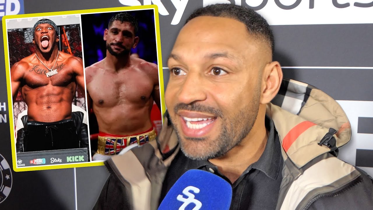 KELL BROOK BACKS AMIR KHAN over KSI! 'Gives him no problems' PRAISES Oleksandr Usyk