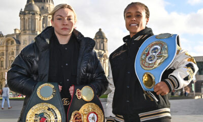 Price and Jonas clashed in Liverpool after their respective fights in December Photo Credit: Lawrence Lustig/BOXXER