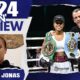 NATASHA JONAS thankful for 'BADDIE' JOE GALLAGHER vs BOXXER | 2024 Year in Review