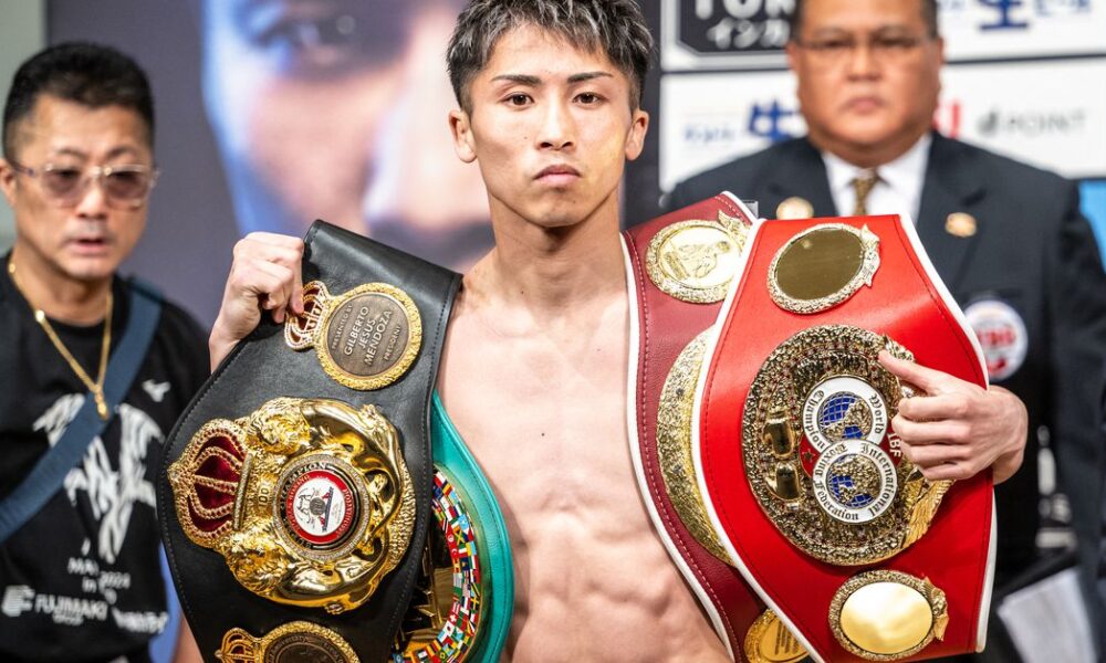 Naoya Inoue claims he wasn't in peak condition on the eve of his fight with TJ Doheny