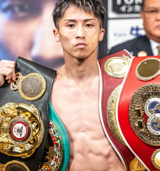 Naoya Inoue claims he wasn't in peak condition on the eve of his fight with TJ Doheny