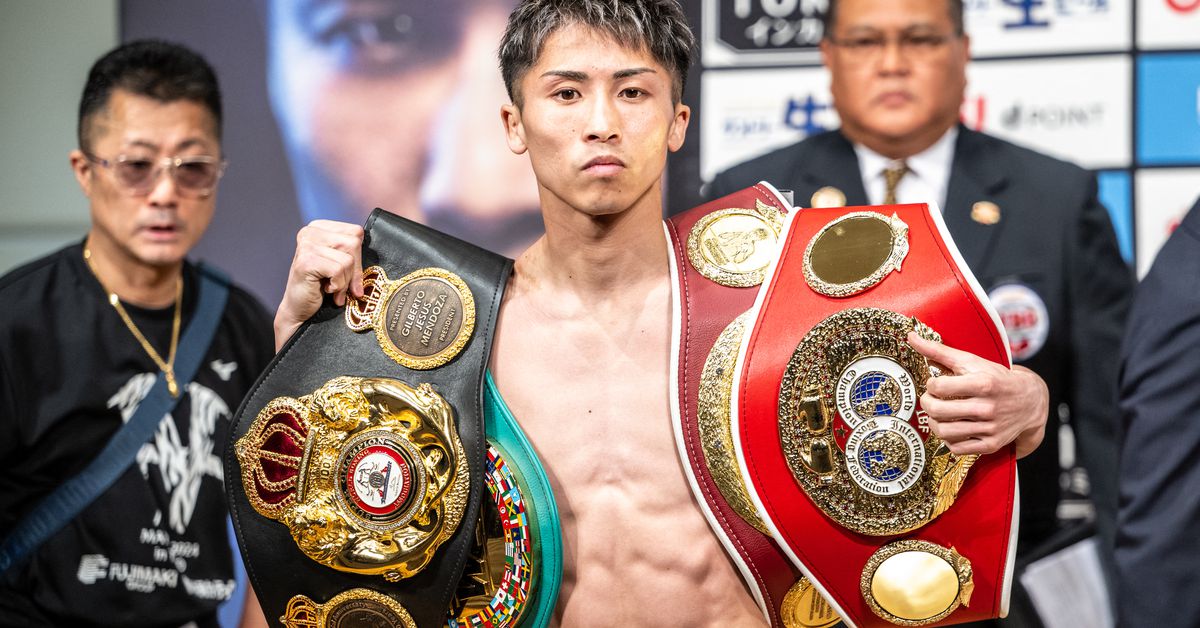 Naoya Inoue claims he wasn't in peak condition on the eve of his fight with TJ Doheny