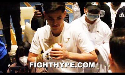 RYAN GARCIA & LUKE CAMPBELL CHOOSE WEAPONS; SELECT GLOVES FOR "FIRE & ICE" SHOWDOWN