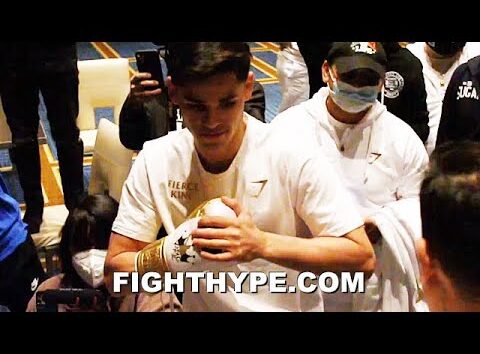 RYAN GARCIA & LUKE CAMPBELL CHOOSE WEAPONS; SELECT GLOVES FOR "FIRE & ICE" SHOWDOWN