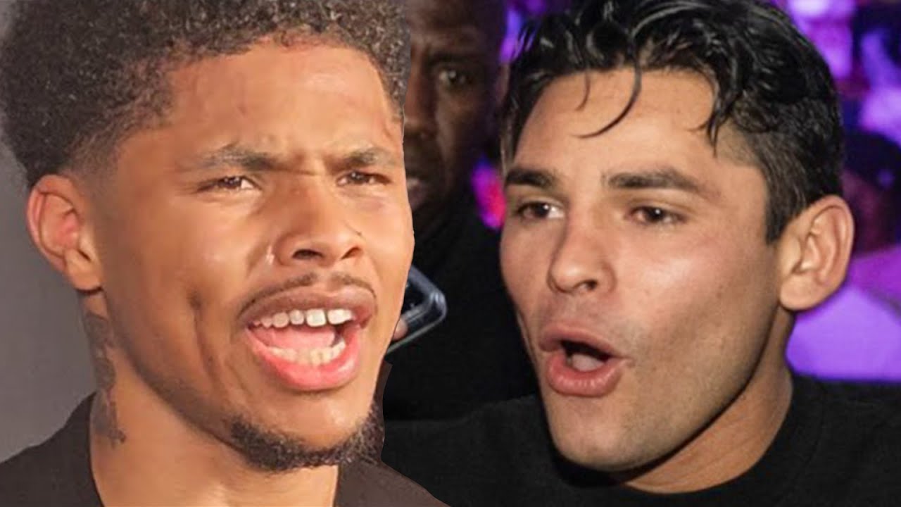 Shakur Stevenson ERUPTS on Ryan Garcia after he REACTS to him BEATING Artem Harutyunyan