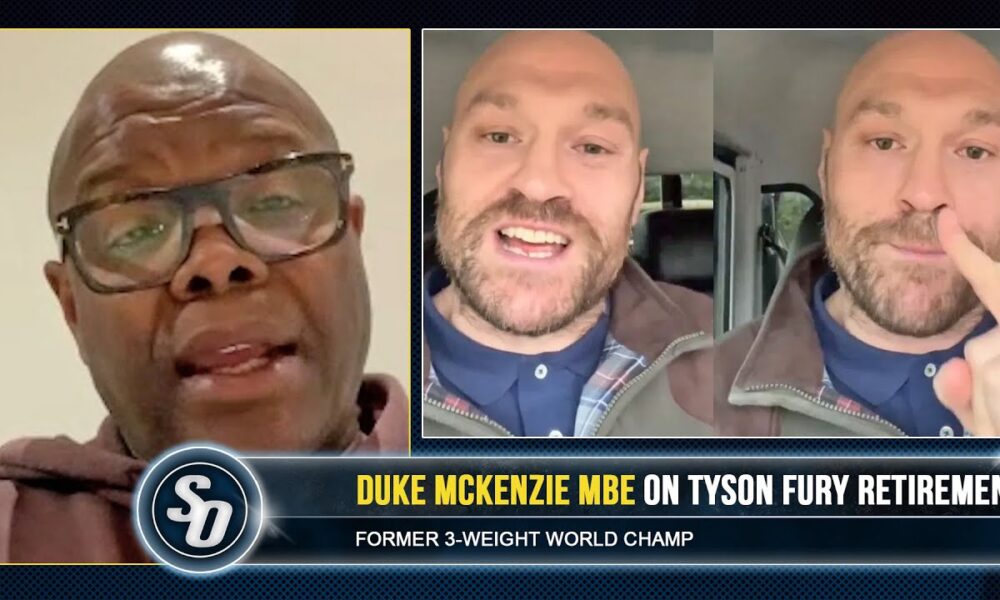 'TYSON FURY THROWING HIS TOYS OUT THE PRAM!' - Duke McKenzie on Fury RETIREMENT & LEGACY