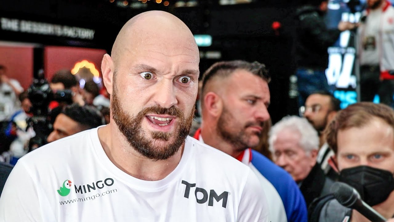 TYSON FURY VOWS RETIREMENT, says KINAHAN RELATIONSHIP 'None of your business'