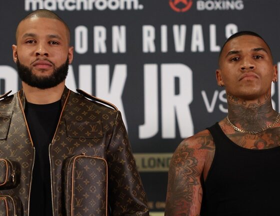 Eubank Jr and Benn will finally settle their grudge Photo Credit: Mark Robinson Matchroom Boxing