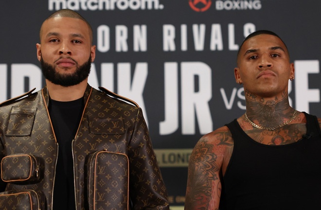 Eubank Jr and Benn will finally settle their grudge Photo Credit: Mark Robinson Matchroom Boxing