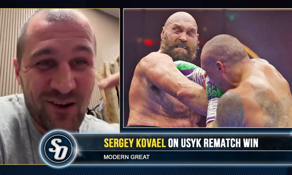 'USYK MAKES YOU SO UNCOMFORTABLE!' - Kovalev REVEALS SPAR & BACKS FURY vs 'FRAGILE' AJ