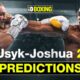 Usyk-Joshua 2 | Boxing Industry Predictions