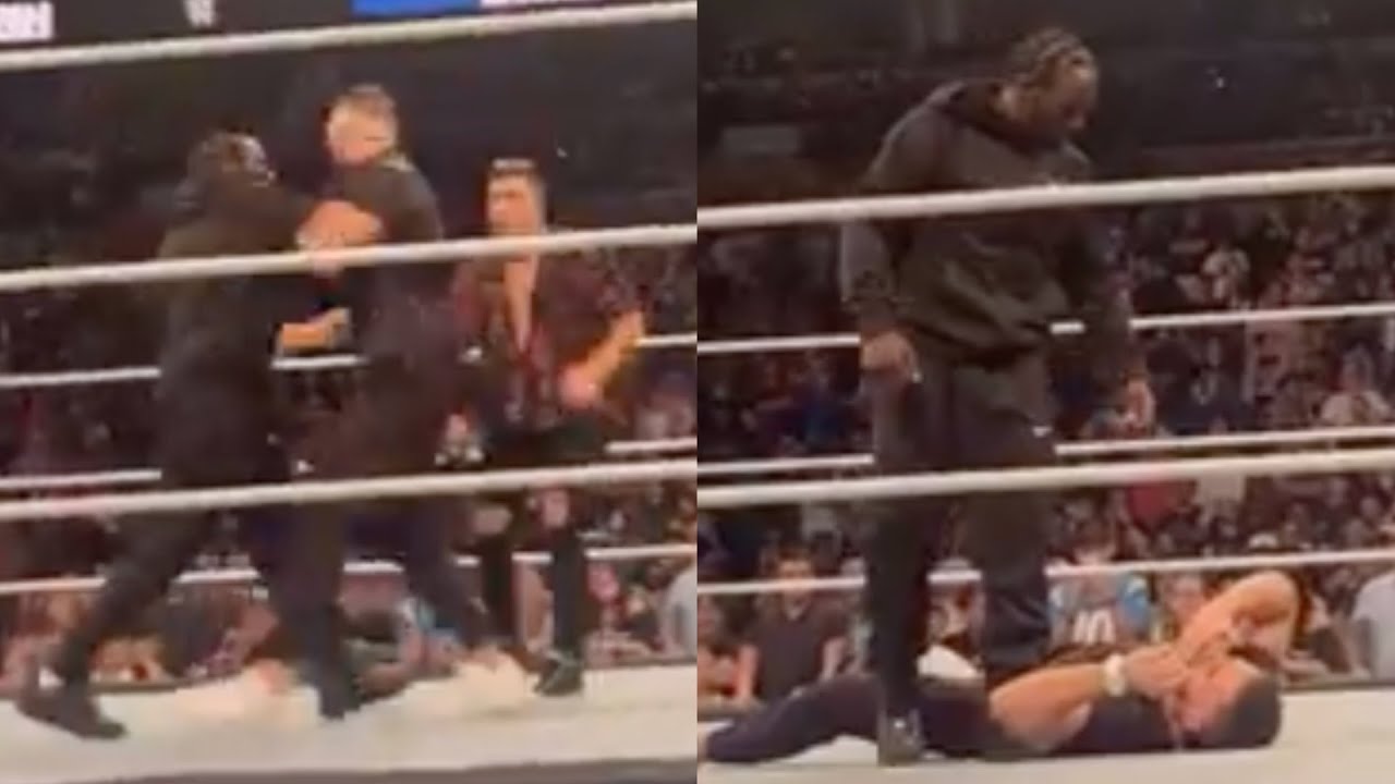 WATCH Terence Crawford DROP & KNOCK OUT Wrestler after HELPING Cody Rhodes with STEEL CHAIR in WWE