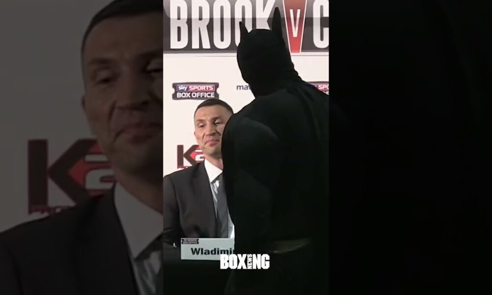 When Tyson Fury Dressed As Batman And Left Wladimir Klitschko Baffled