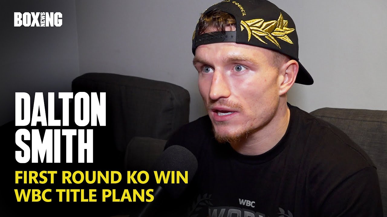 Dalton Smith Reacts To Devastating First Round KO Win