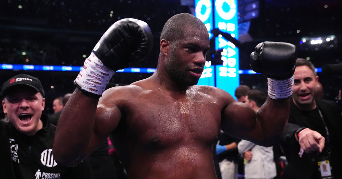 Daniel Dubois is aiming at the top, more: boxing rankings for October. 2024