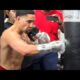 Danny Garcia NEW POWER LEVEL UP at 160; LIGHTS UP Heavy Bag & Pads with KO COMBOS for Erislandy Lara