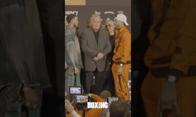 David Benavidez vs David Morrell Face-Off 🔥