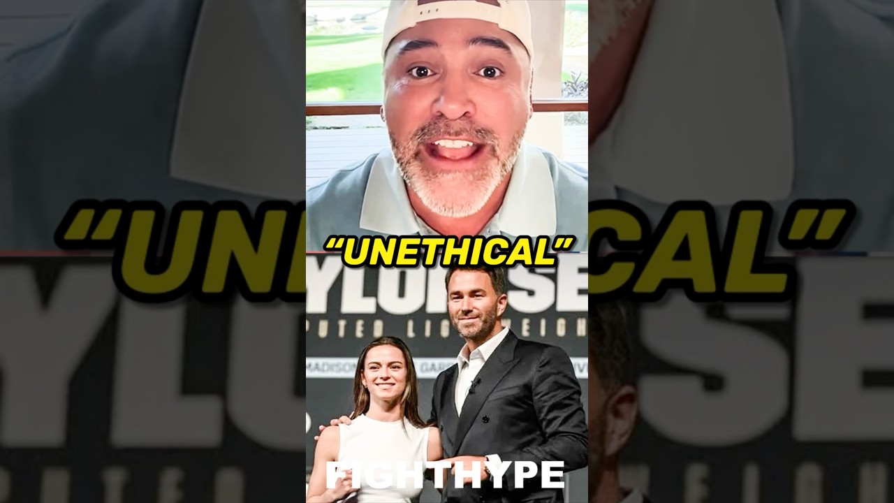 De La Hoya OUTS Eddie Hearn DATING OWN FIGHTER Skye Nicolson CLAIM & EXPOSES Preferential Treatment