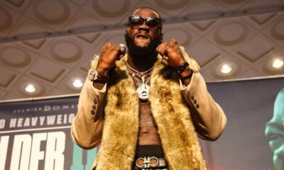 Deontay Wilder arrival