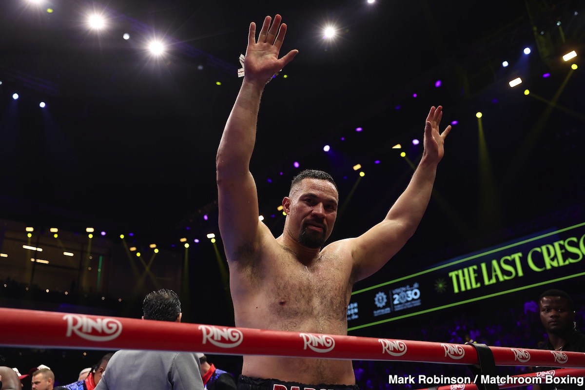 Image: From Blob to Belt? Parker's Path to Usyk Title Shot Faces Criticism