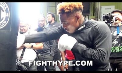 JERMELL CHARLO "TEXAS HEAT" FULL WORKOUT; DISPLAYS NEW & IMPROVED POWER & SPEED FOR CASTANO REMATCH