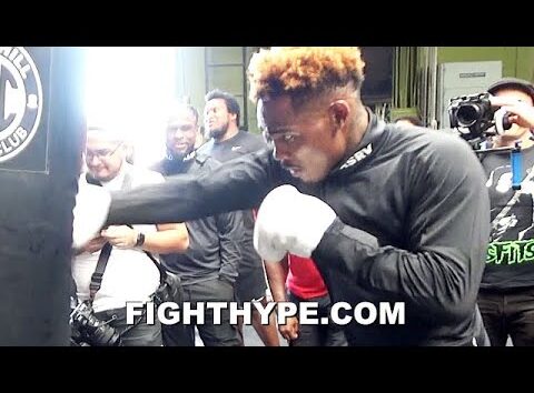 JERMELL CHARLO "TEXAS HEAT" FULL WORKOUT; DISPLAYS NEW & IMPROVED POWER & SPEED FOR CASTANO REMATCH